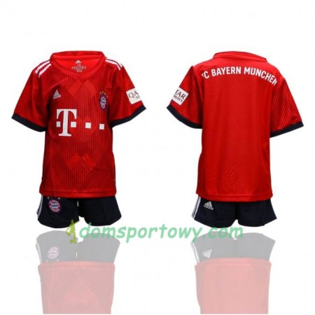 Koszulka Bayern Monachium Dziecięcy Domowe Koszulki Piłkarskie 2018-2019 Krótki Rękaw